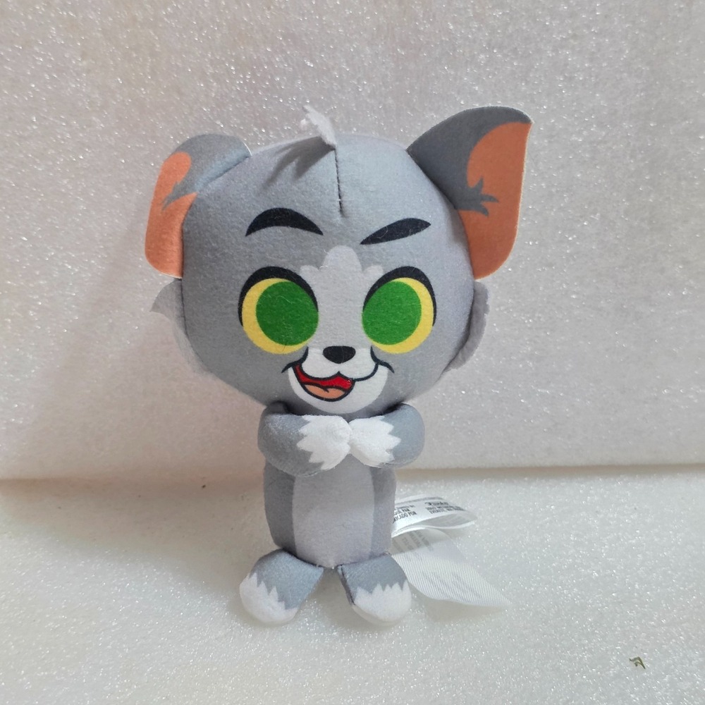 Funko TOM & Jerry Plush Warner Bros 2018 Gray Cat Mini 5"